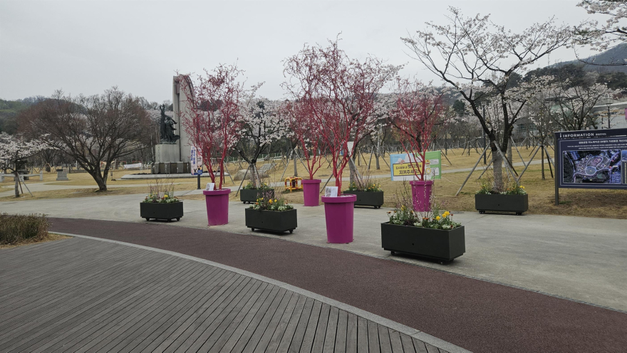 1 이천시 설봉공원 봄맞이 초화류 식재 완료2.jpg