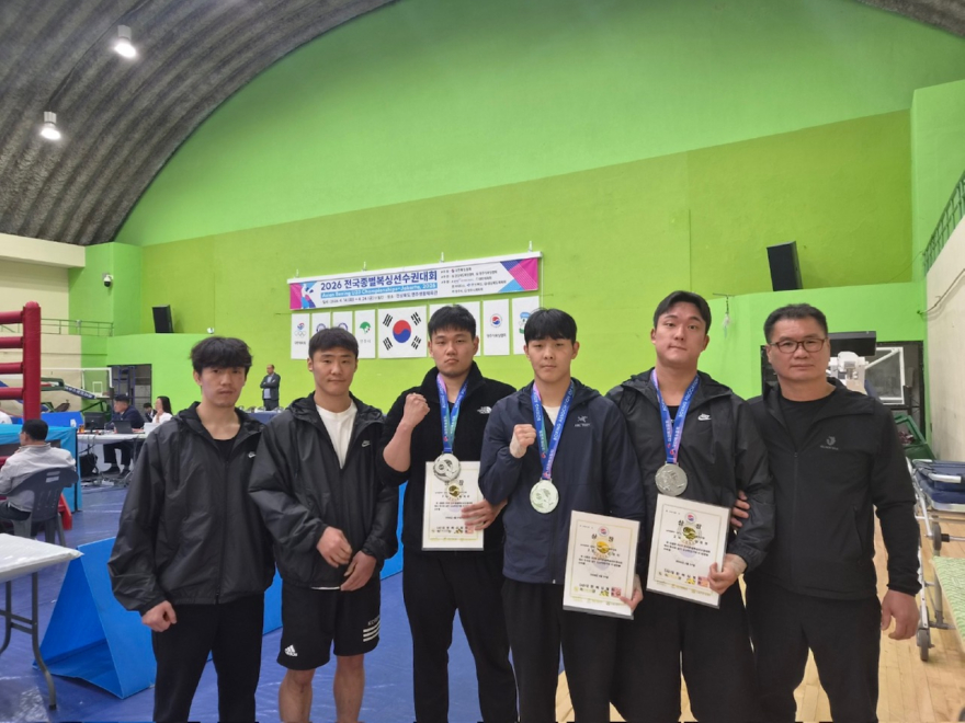 광주시청 복싱팀, 전국 종별선수권서 은메달 3개 획득.jpg