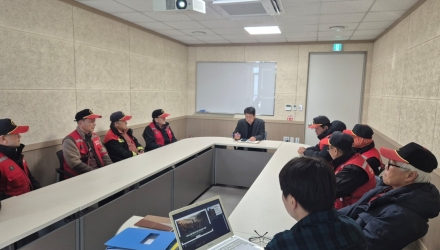 점동면, 산불감시원 대상 안전·직무 교육 실시