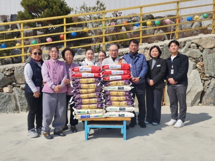 도암사, 양평군에 쌀 200kg 기탁… 따뜻한 나눔 실천