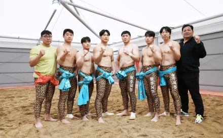광주시청 씨름팀, 33년 전통의 저력으로 경기도 제패 정조준