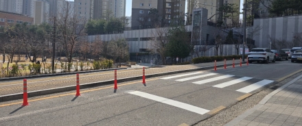 광주시, 태전 한아람공원 일대 보행환경 개선…횡단보도 신설 등 안전 조치