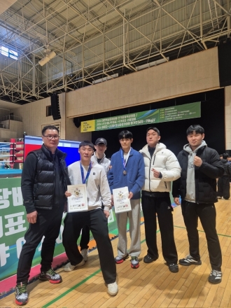 광주시청 복싱팀, 전국 종별복싱대회 은메달 2개 획득