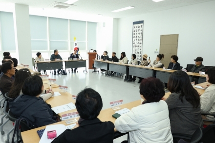 ‘듣기 위해 움직인다’…고양시, 삼송2동·행신3동 통장회의 방문