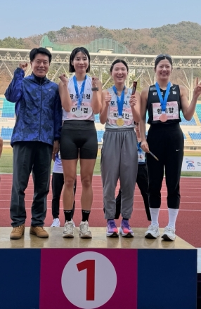 광주시청 육상팀 이다겸, 전국 실업 육상경기대회 800M 은메달 획득