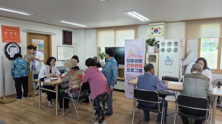 양평군, 건강취약계층 어르신 위한 ‘집중 방문건강관리 프로그램’ 운영