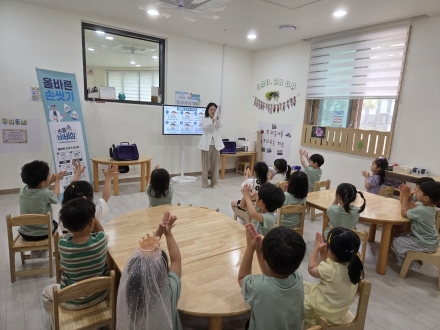 양평군, 국공립 어린이집 대상 ‘찾아가는 감염병 예방교육’ 실시