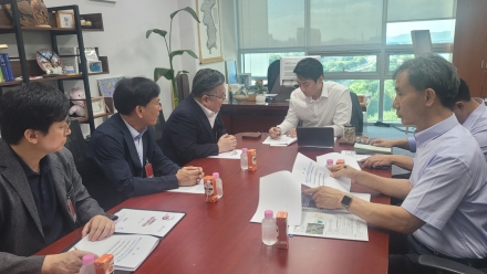 고양시 제1부시장, 한준호 국회의원과 광역철도사업 현안 해결 공조 강화