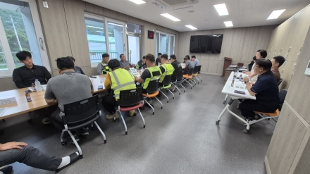 양평군, 환경미화원 반장 간담회 개최…현장 목소리 청취 및 개선 논의