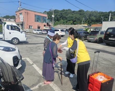 여주시치매안심센터, 대신시장 일원에서 치매예방 및 인식개선 캠페인 실시