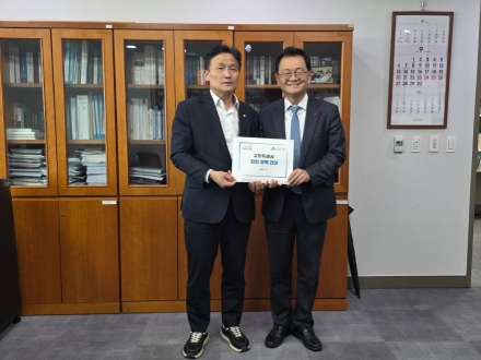 민경선 고양시장, 김영진 국회 행안위원장 만나 신청사 신속추진 협조 요청