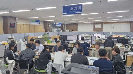 홍천군 민원과, 양평군 허가과 인허가 원스톱 처리 체계 벤치마킹