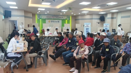 양평군, 양동면 ‘농촌 왕진버스’ 운영… 농업인 건강관리 지원